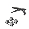Adjustable Dumbbell Set + Elite FID 2.0 Bench Bundle