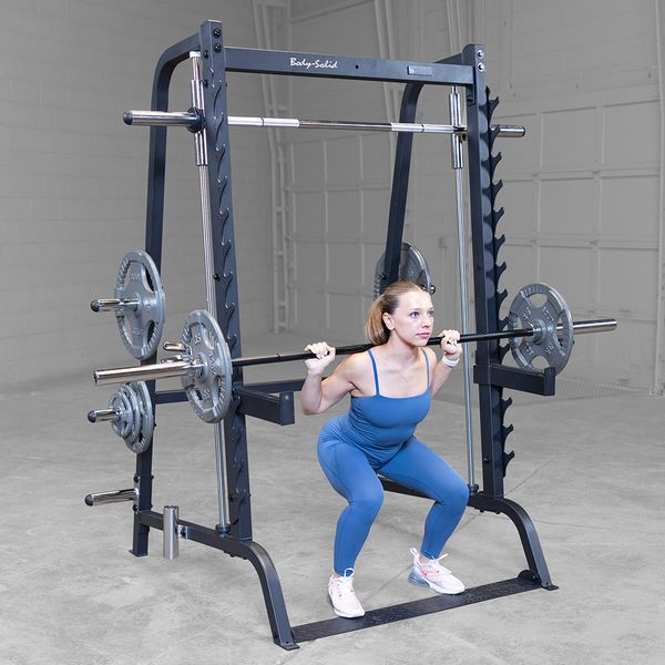 GLA348-Black8 smith machine