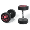 01-_25LB RitFit Pink PVC-Coated Round Dumbbells in Pairs