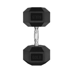 RitFit Rubber Hex Dumbbells Pairs and Sets