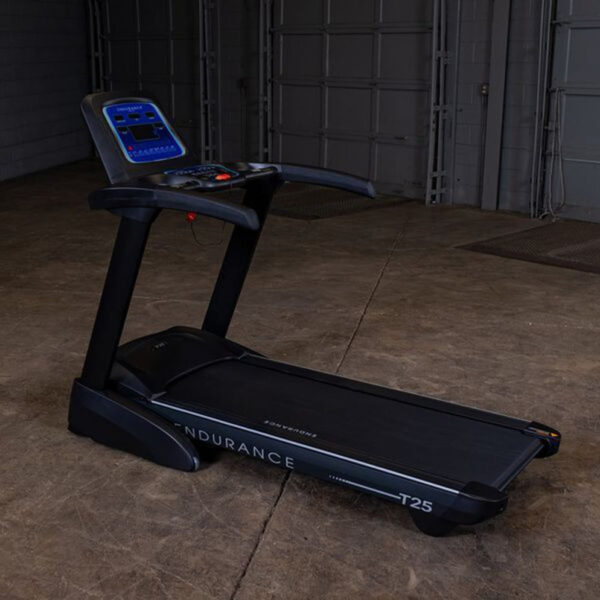 Body-SolidEnduranceT25FoldingTreadmillSideRearView_994x994 Endurance Folding Treadmill