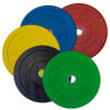 Colored Olympic Bumper Plate