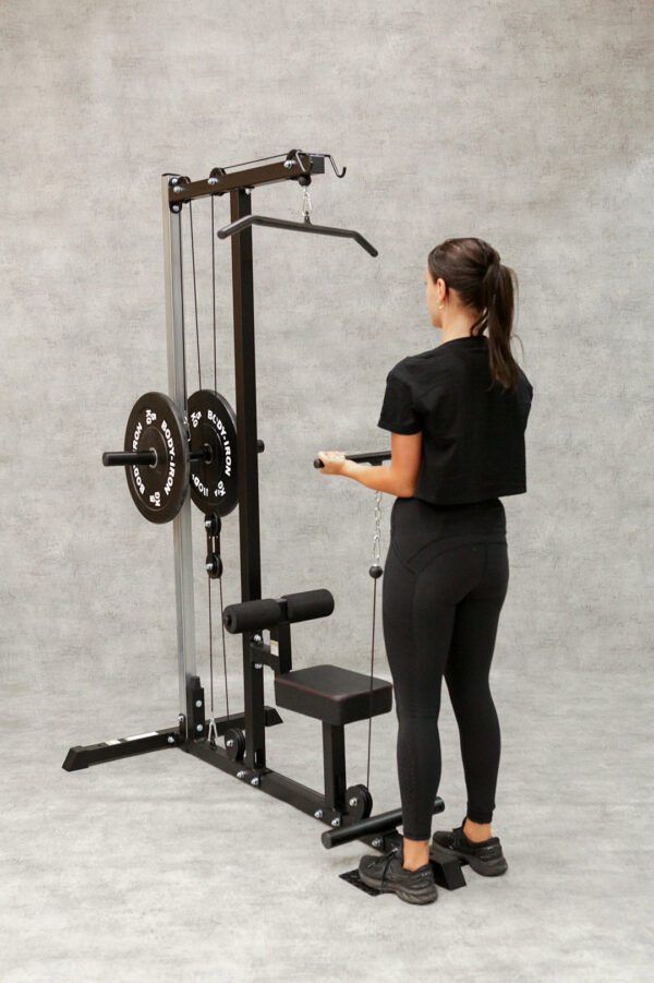 PR100LatPUllDown_BicepCurl_6f423823-3256-4035-b2ad-76dd3e209c59 Body Iron PR100 Lat pull down