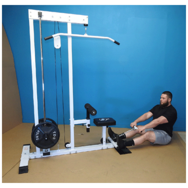 TDS Fitness Super Lat & Row Machine