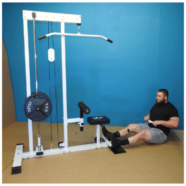 TDS Fitness Super Lat & Row Machine