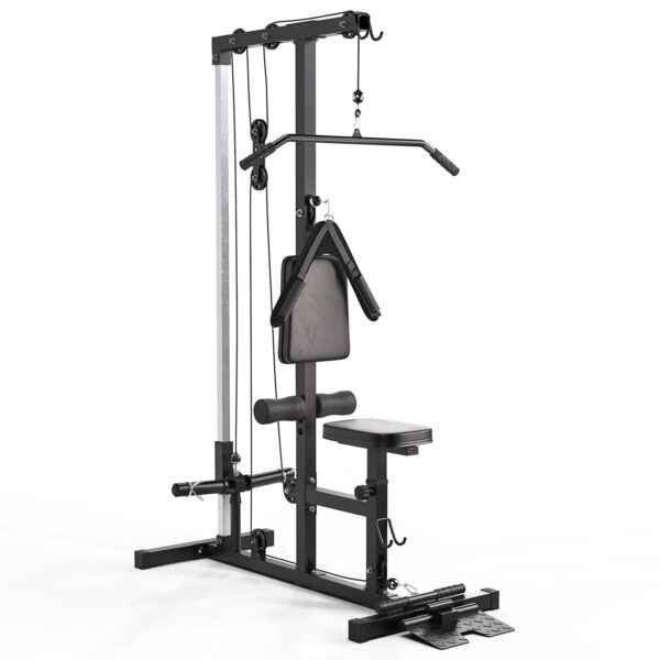 pulleymachinewithseatupdatedamazonimage1jpg Synergee Lat Pulldown Machine