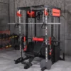 Smith Machine with Weights (3 Weight Stacks) - Multifunction Home Gym Machine